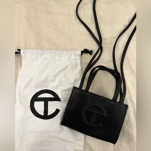 Telfar Small Black Shopping Bag